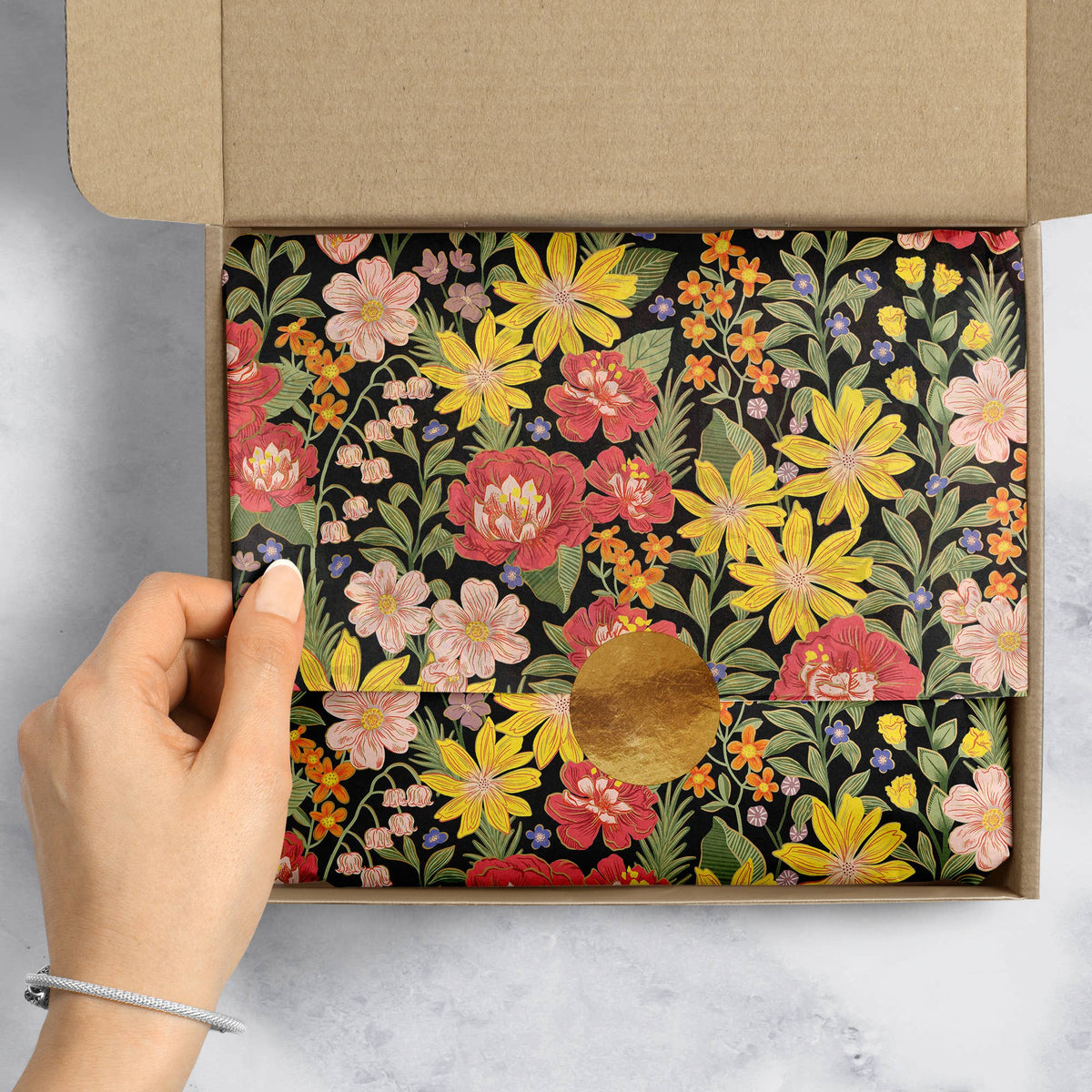 Fresh Floral - Designer Tissue - Printed