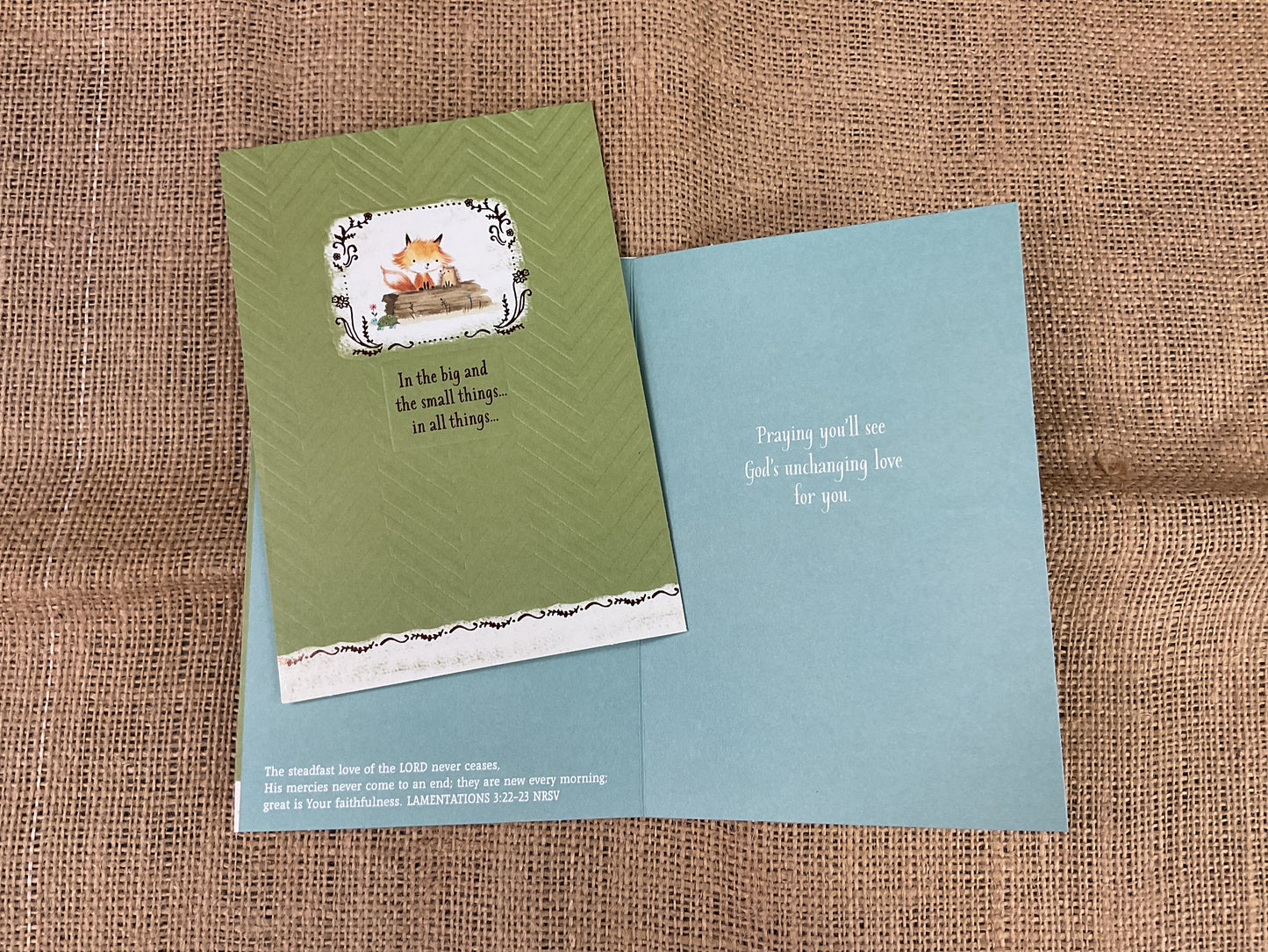 Religious Encouragement Card