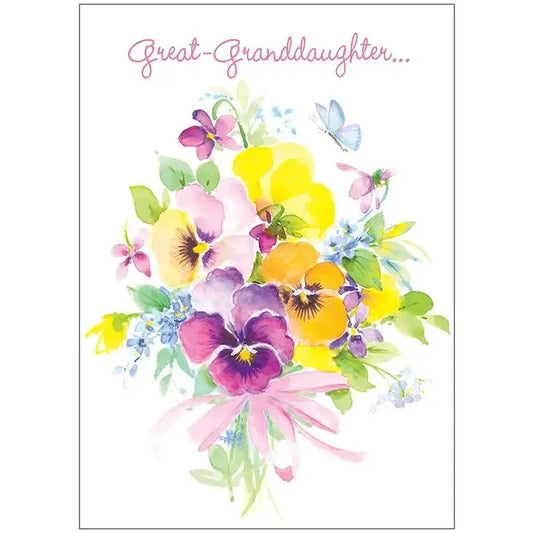 Great-Granddaughter Birthday Card