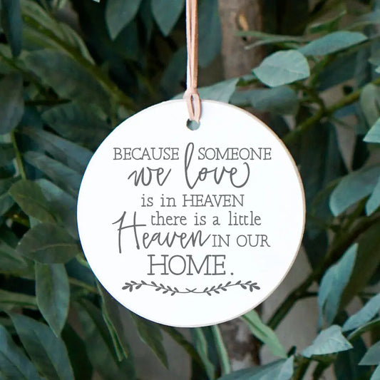 Heaven in Our Home, Bereavement Ornament