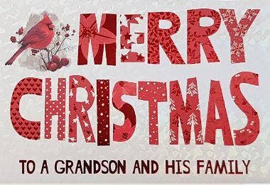 Christmas Grandson & Family