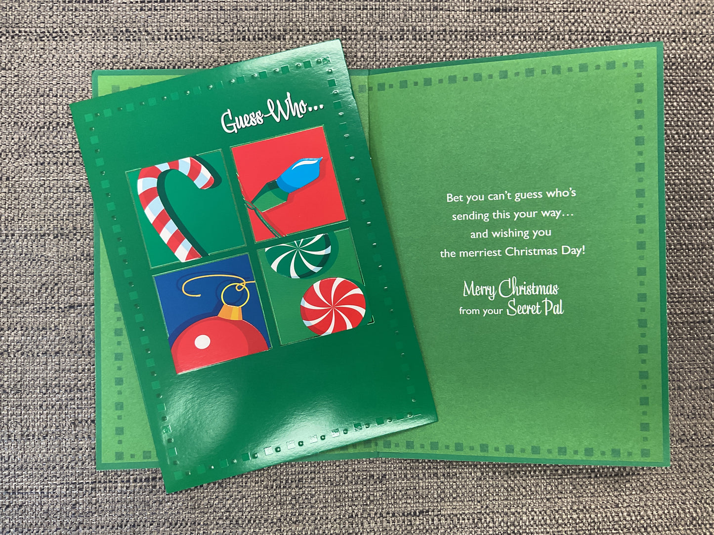 Secret Pal Christmas Card