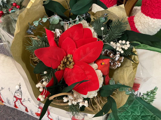 Holiday Fragrant Faux Bouquet