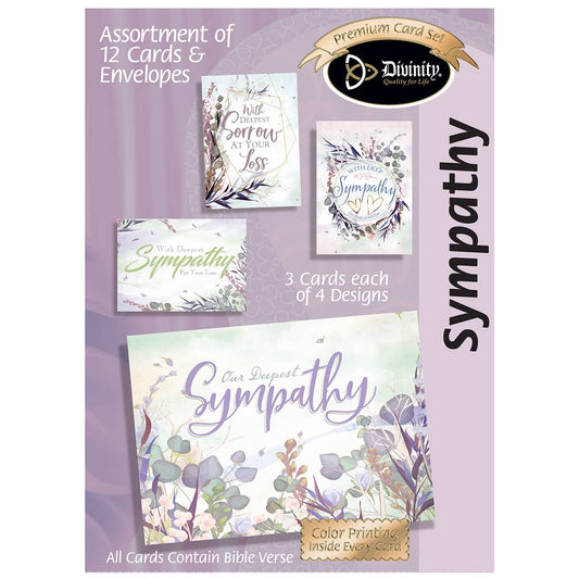 Boxed Cards: Sympathy-Trendy Watercolor Grass