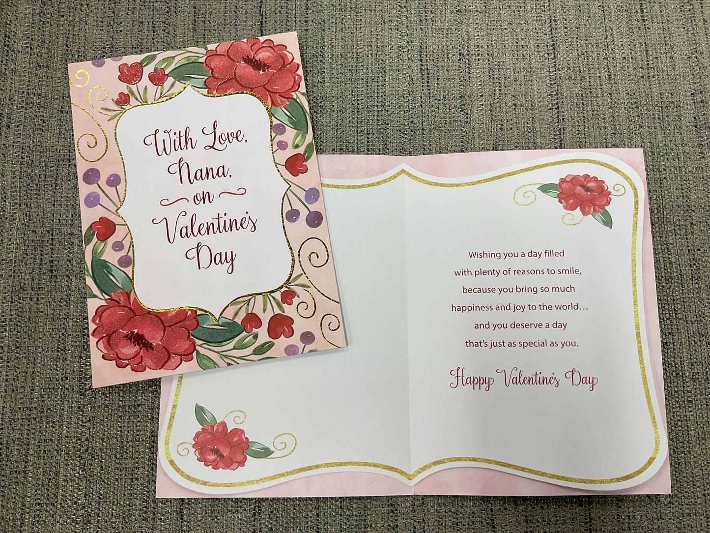 Nana Valentine’s Day Card