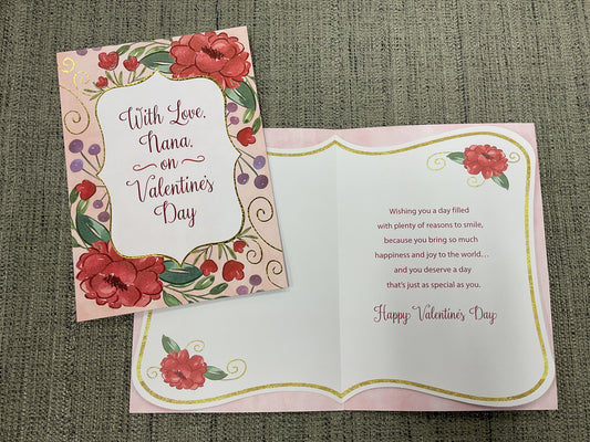 Nana Valentine’s Day Card