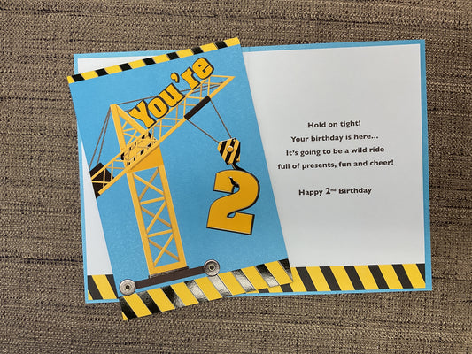 Age 2 Birthday Card