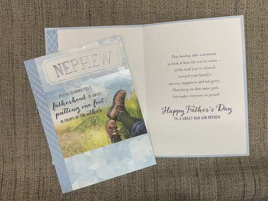 Nephew - Father’s Day Card