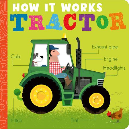 How it Works: Tractor Board Book