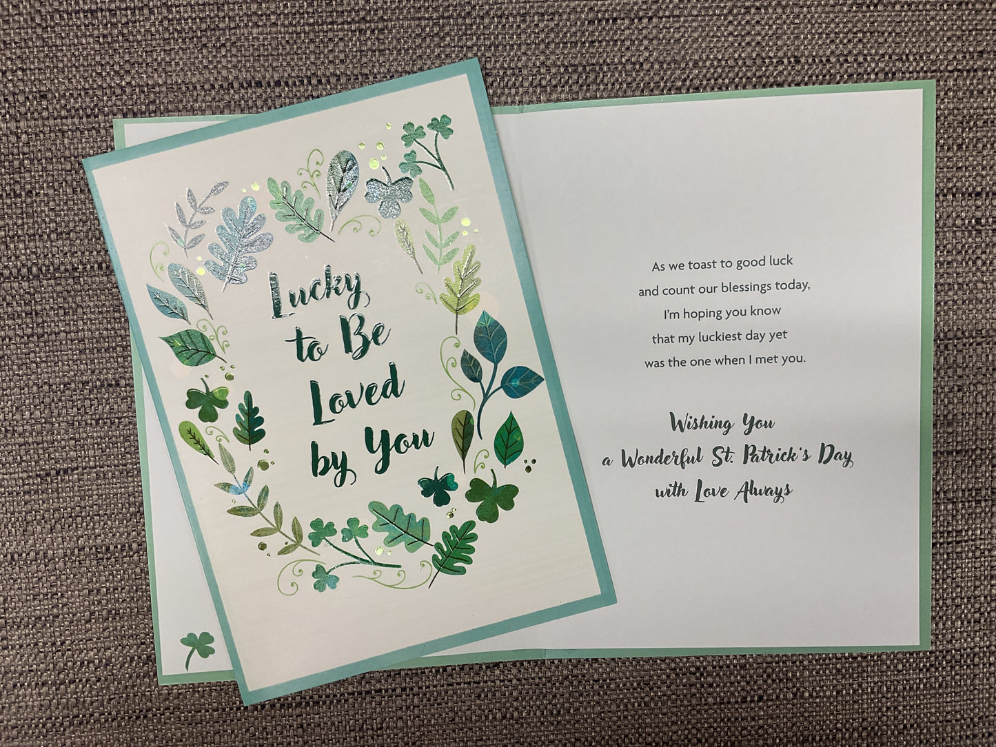 To the One I Love - St. Patrick’s Day Card