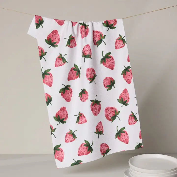 Spring Design Geometry Towels