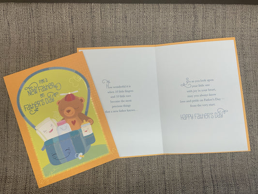 New Father - Father’s Day Card