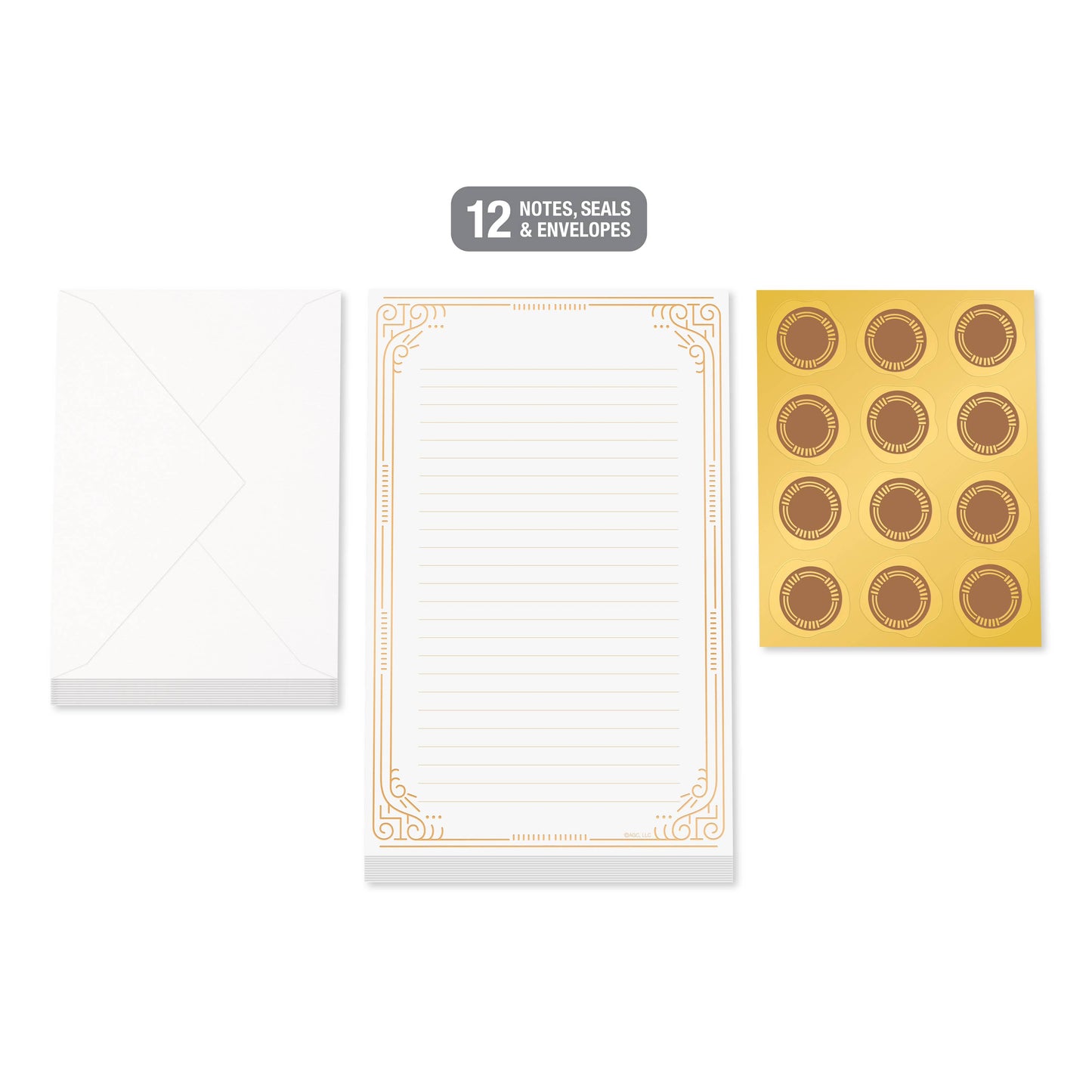 All Occasion Formal Stationery Sets with Envelopes and Seals
