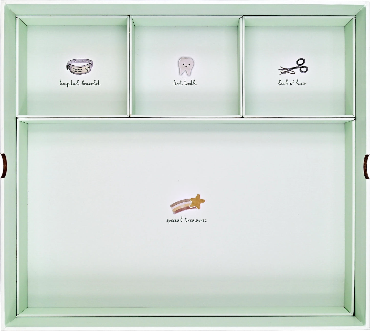 Baby's First Years: A Modern Memory Book with Keepsake Box