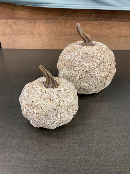 Glitter Sunflower Pumpkin Decor