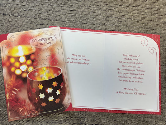 Religious Christmas Card