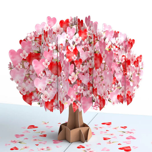 Happy Valentine's Day Cherry Blossom Tree Card