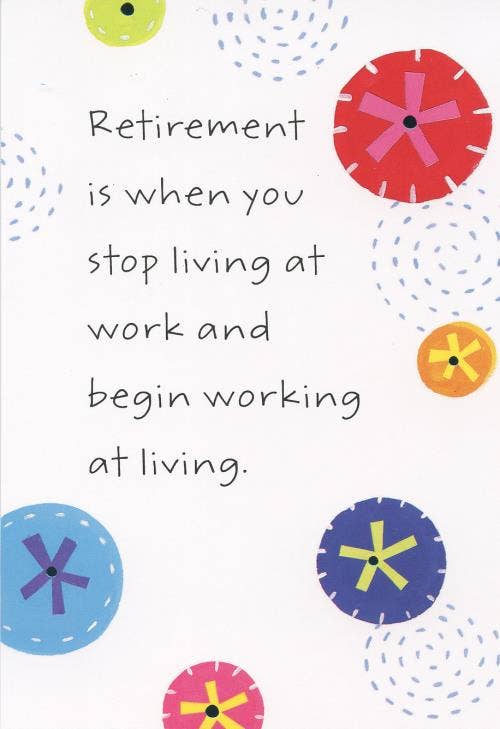 Congratulations Retirement Card