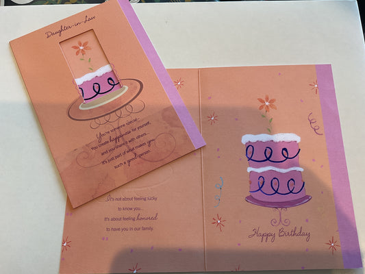 Daughter-in-Law Birthday