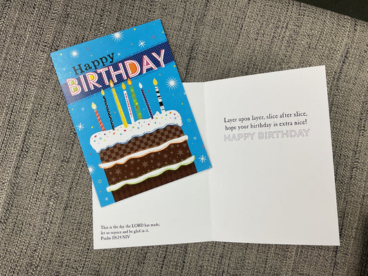 Religious Birthday Card