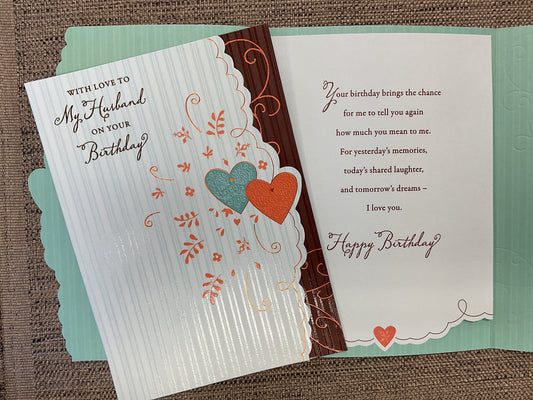 Husband Birthday Card