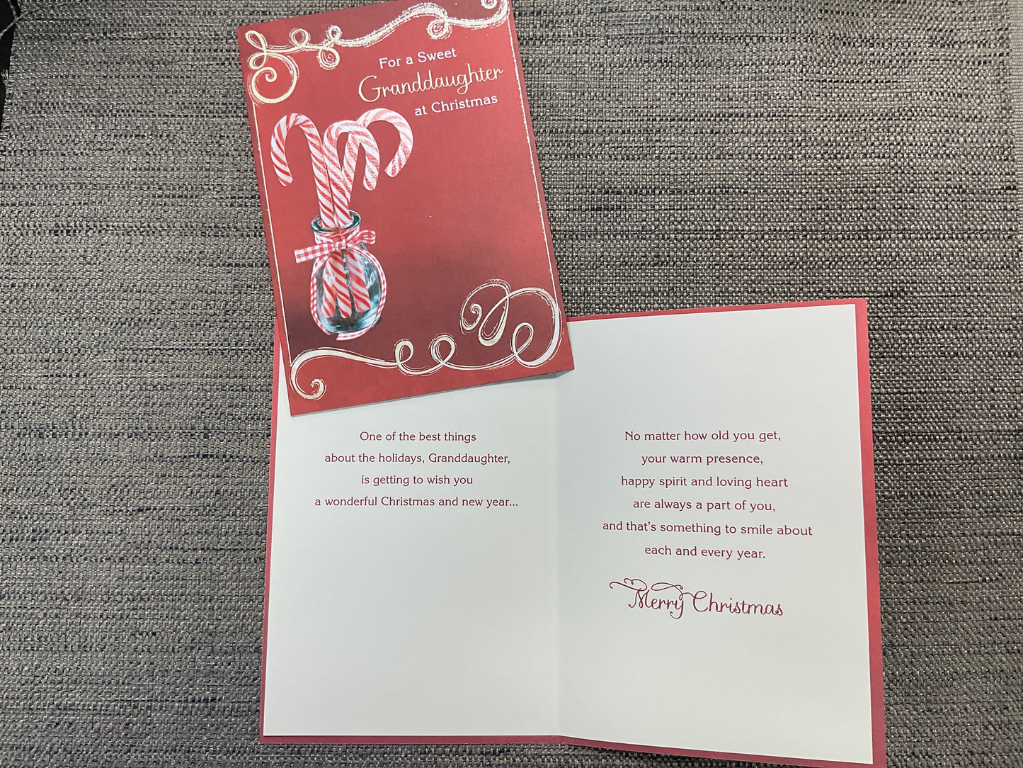 Granddaughter Christmas Card