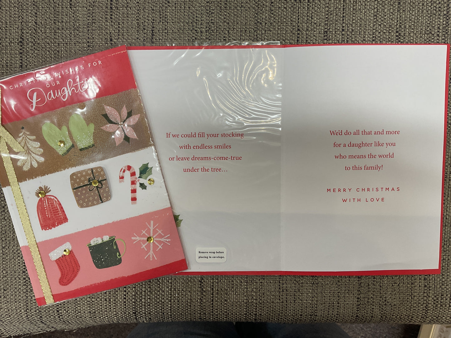 Our Daughter Christmas Card