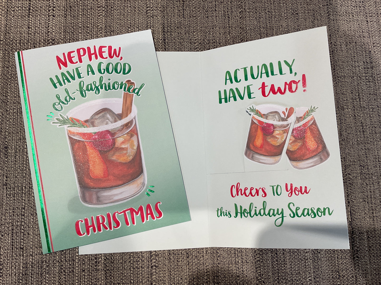 Nephew Christmas Card