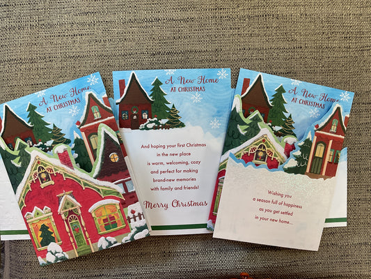 New Home Christmas Card