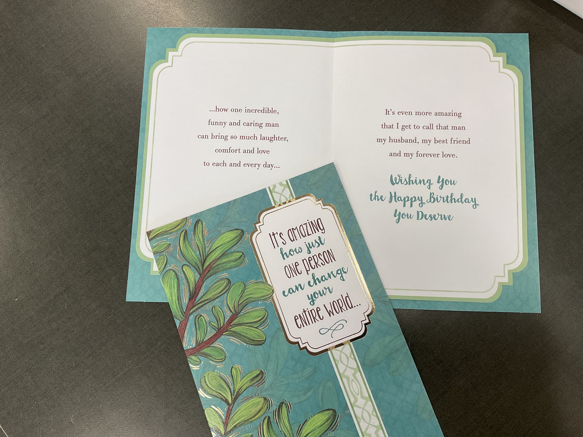 Husband Birthday Card