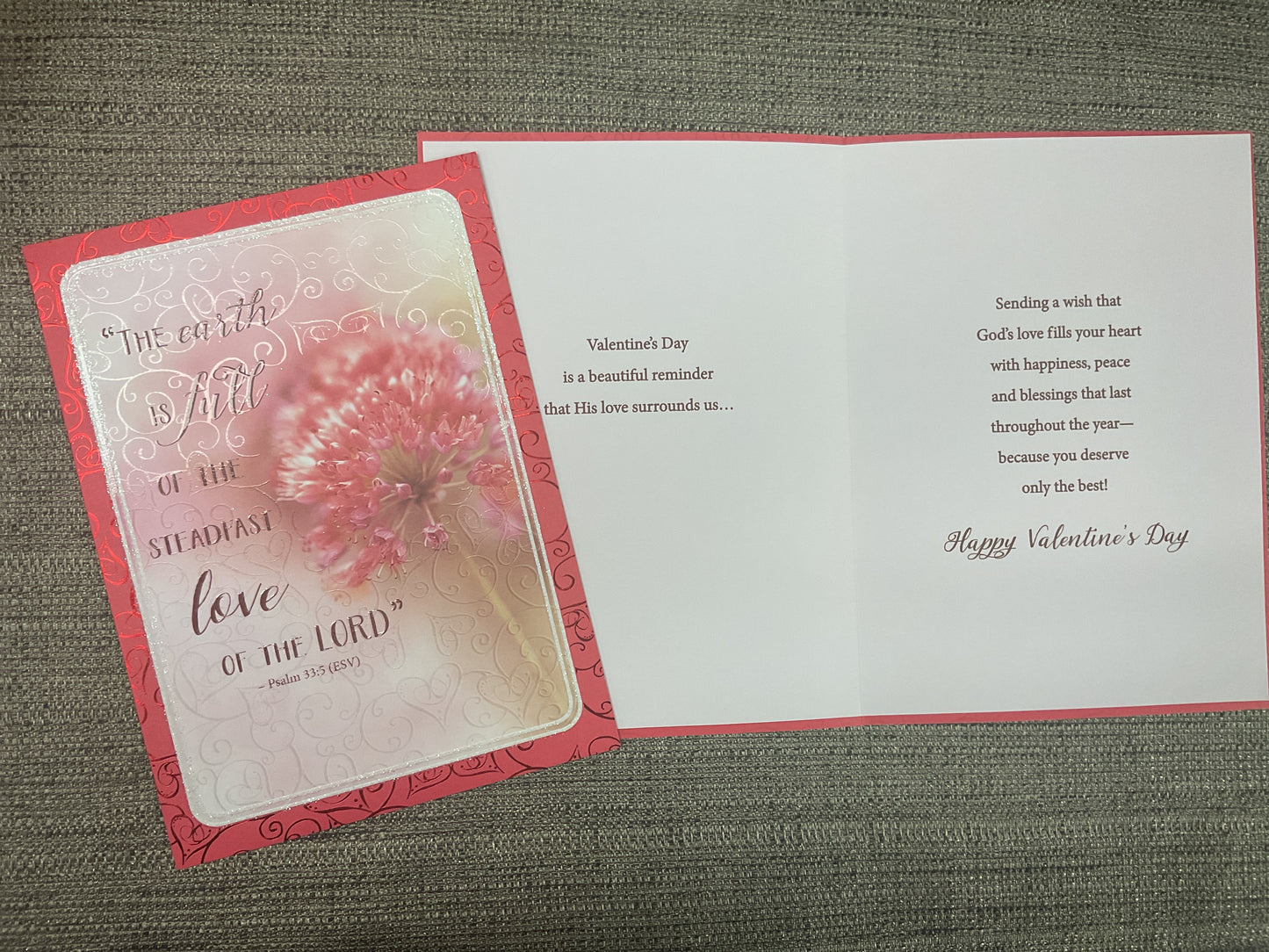 Religious Valentine’s Day Card