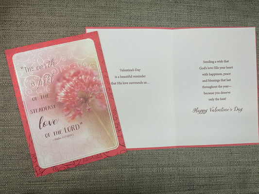 Religious Valentine’s Day Card