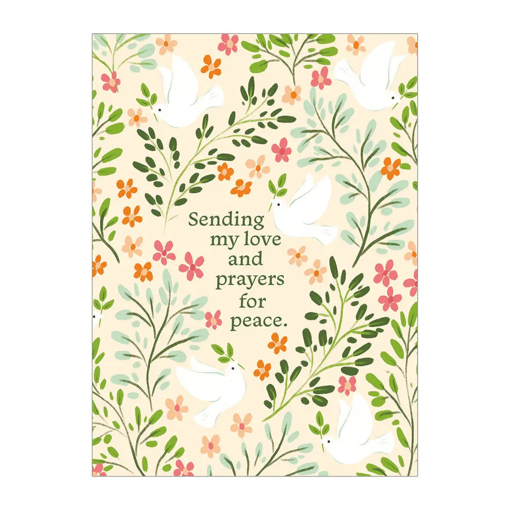 Dove & Branch - Faith Sympathy Card