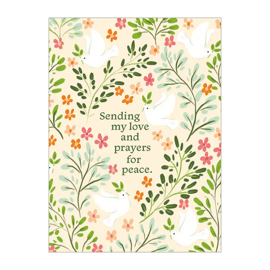 Dove & Branch - Faith Sympathy Card
