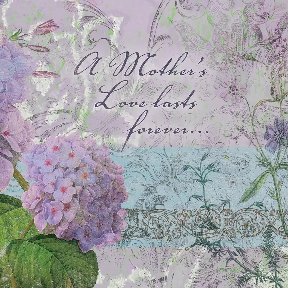 Floral Comfort - Sympathy Loss of Mother Card