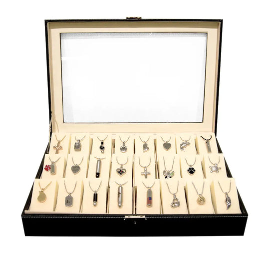 Memorial Jewelry Ash Holder Necklace