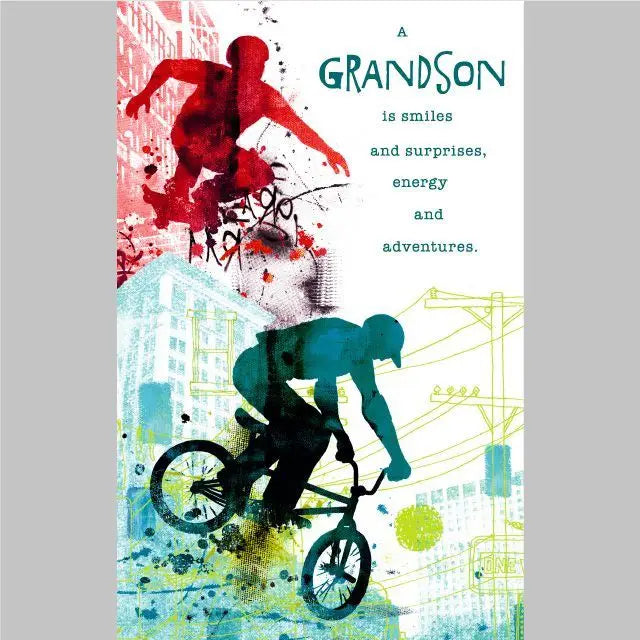 Grandson Birthday Card