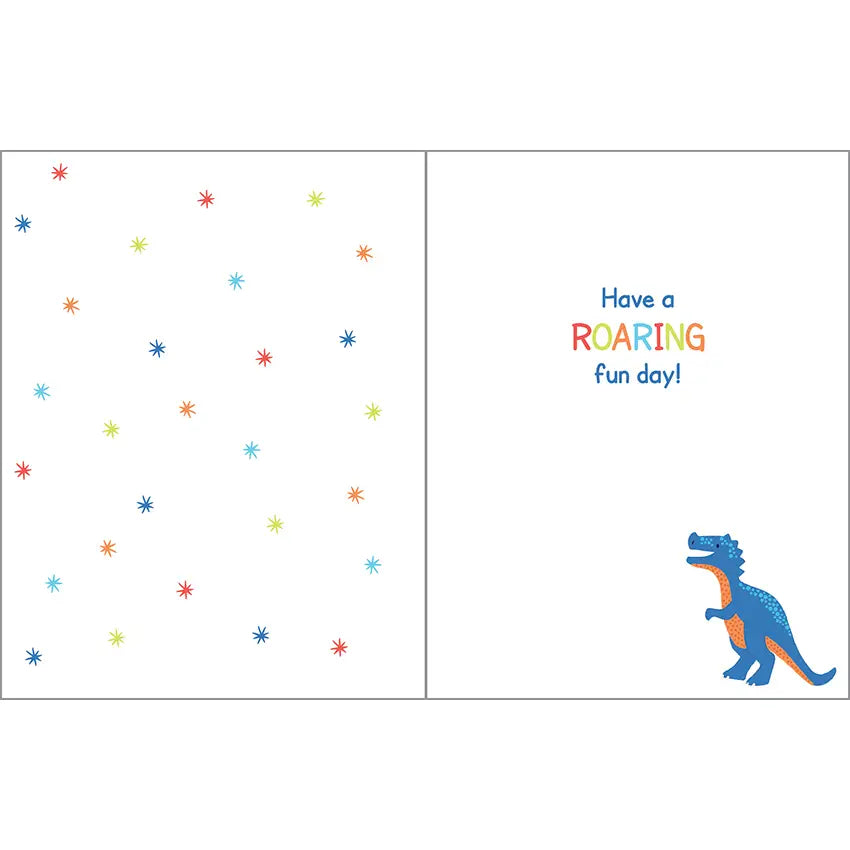 Birthday Greeting Card - Birthday Dino-Kids