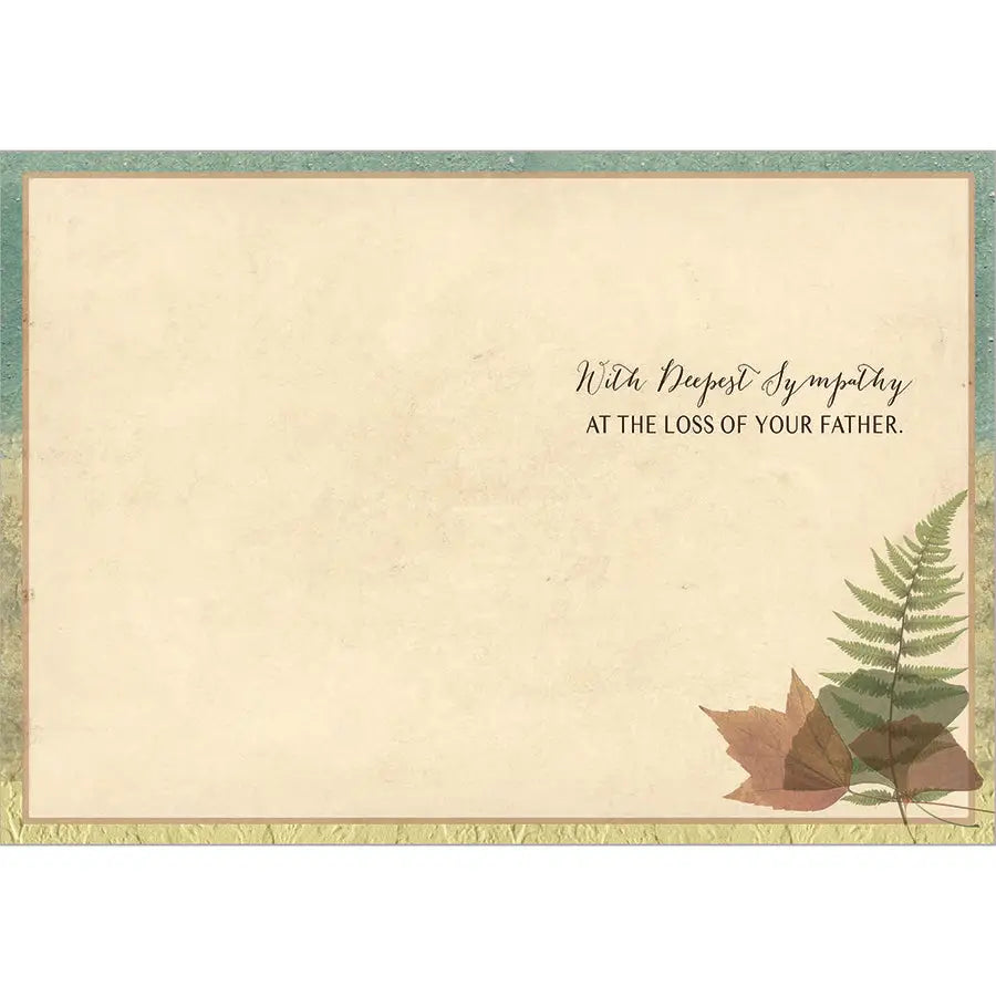 Love of A Father - Sympathy Loss of Father Card