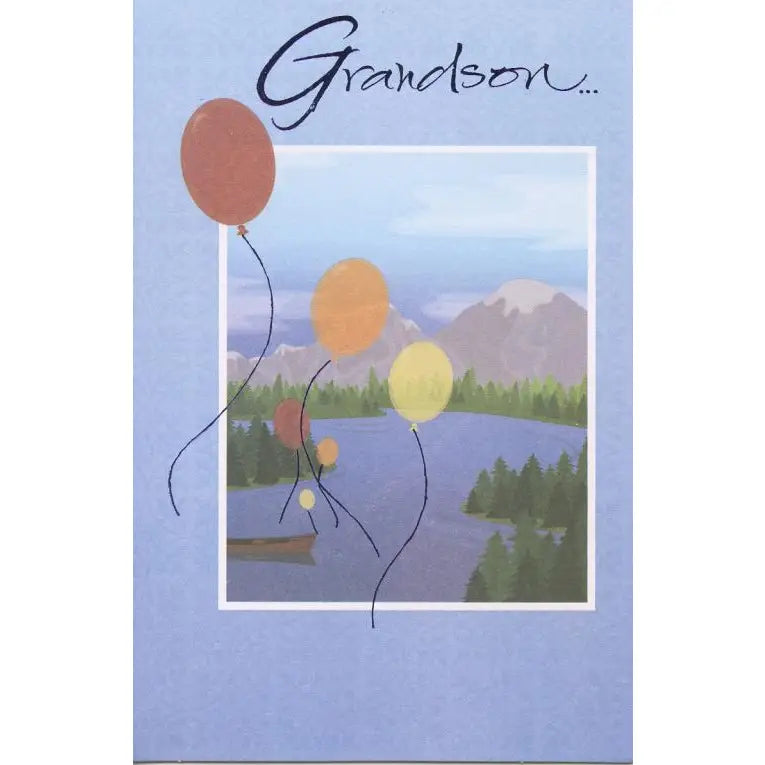 Grandson Birthday Card