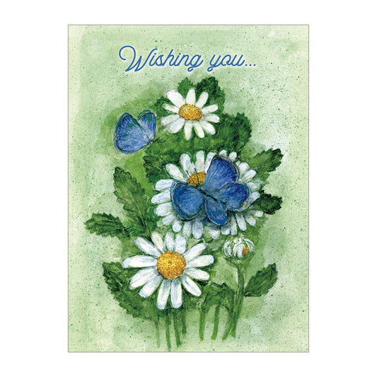 Two Butterflies - Faith Birthday Card
