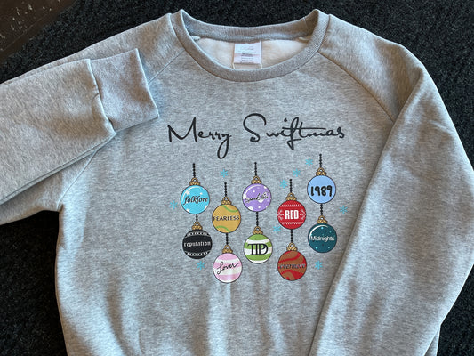 Merry Swiftness Albums Sweatshirt