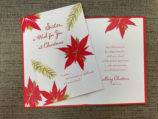 Sister Christmas Card