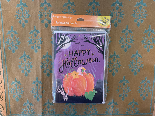 Halloween Cards - Pack of 8