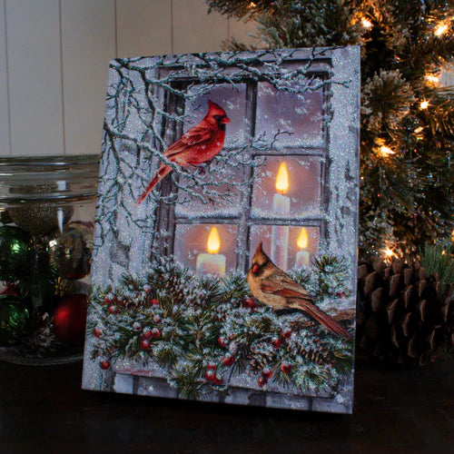 Holiday Lighted Canvas