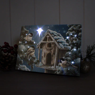 Holiday Lighted Canvas