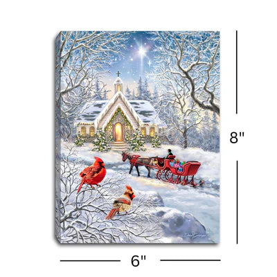 Holiday Lighted Canvas