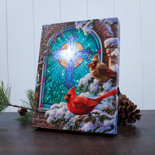 Holiday Lighted Canvas