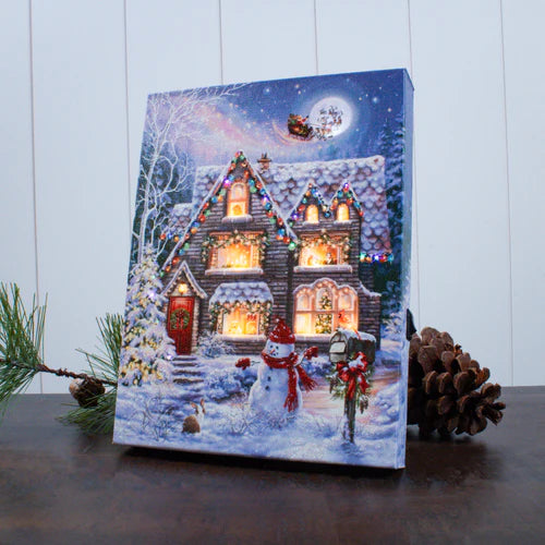 Holiday Lighted Canvas