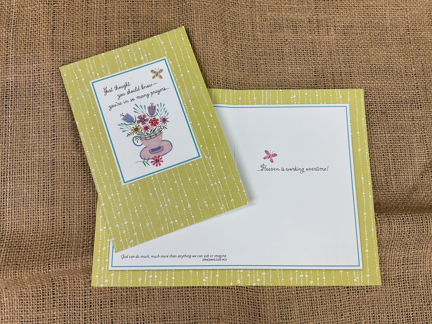 Religious Praying for You Card